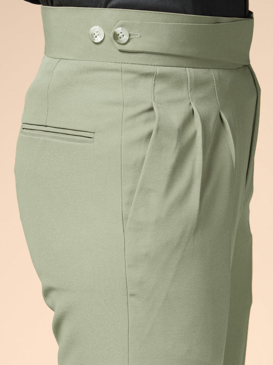 Pebble Classic Buttoned Gurkha Pants by ITALIAN VEGA®