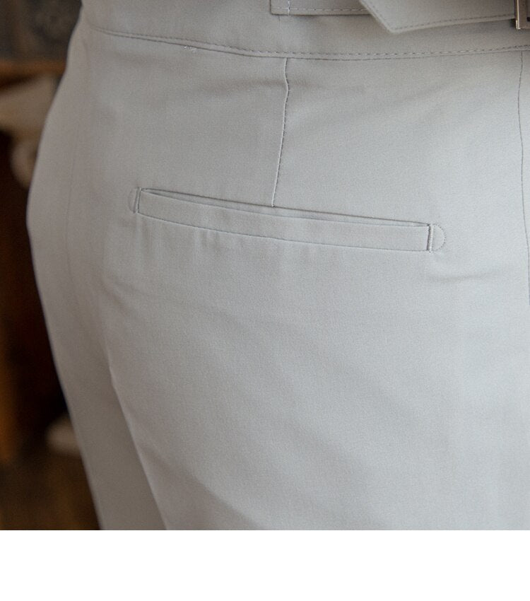 Classic Buckle Gurkha Pants by Italian Vega™