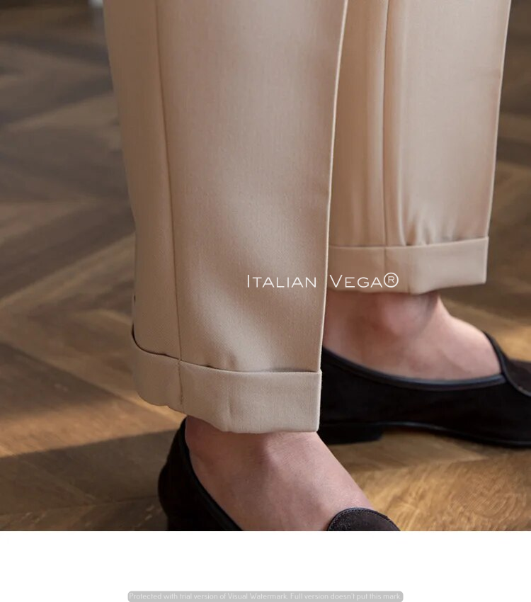 Classic Buckle Gurkha Pants by Italian Vega™