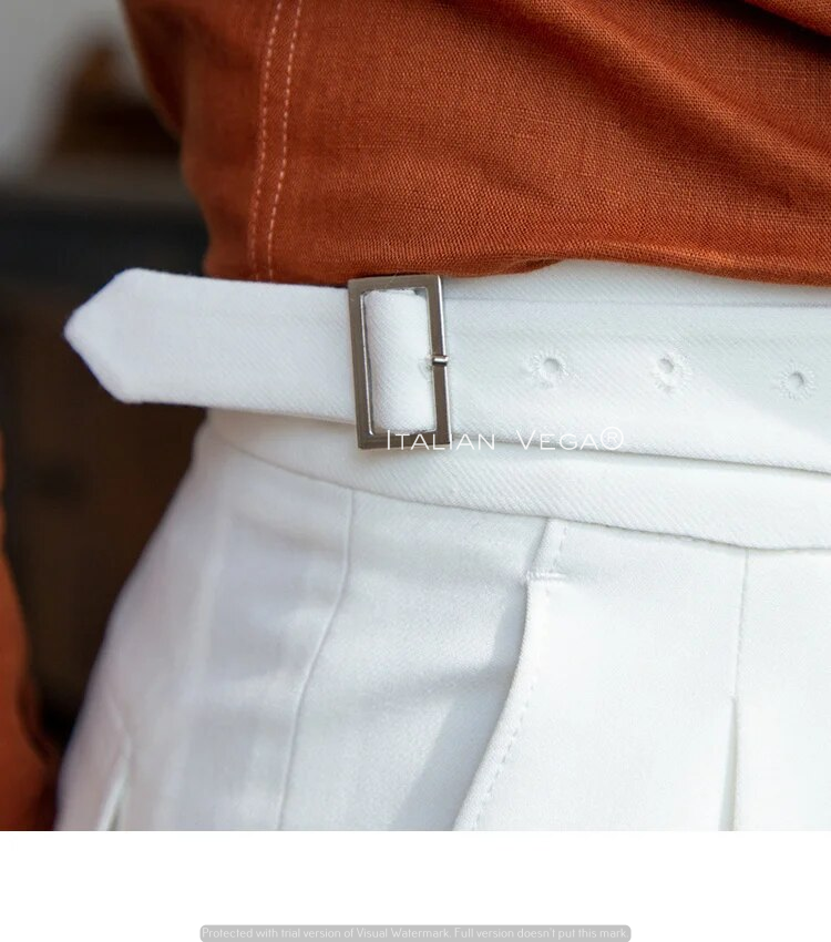 Classic Buckle Gurkha Pants by Italian Vega™