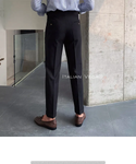 Black Signature Buttoned GURKHA PANTS by ITALIANVEGA™