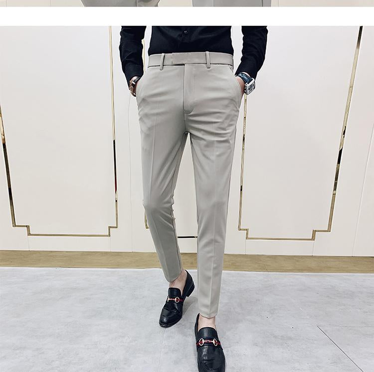 Italian Vega Royal Biege Trouser Slim Fit