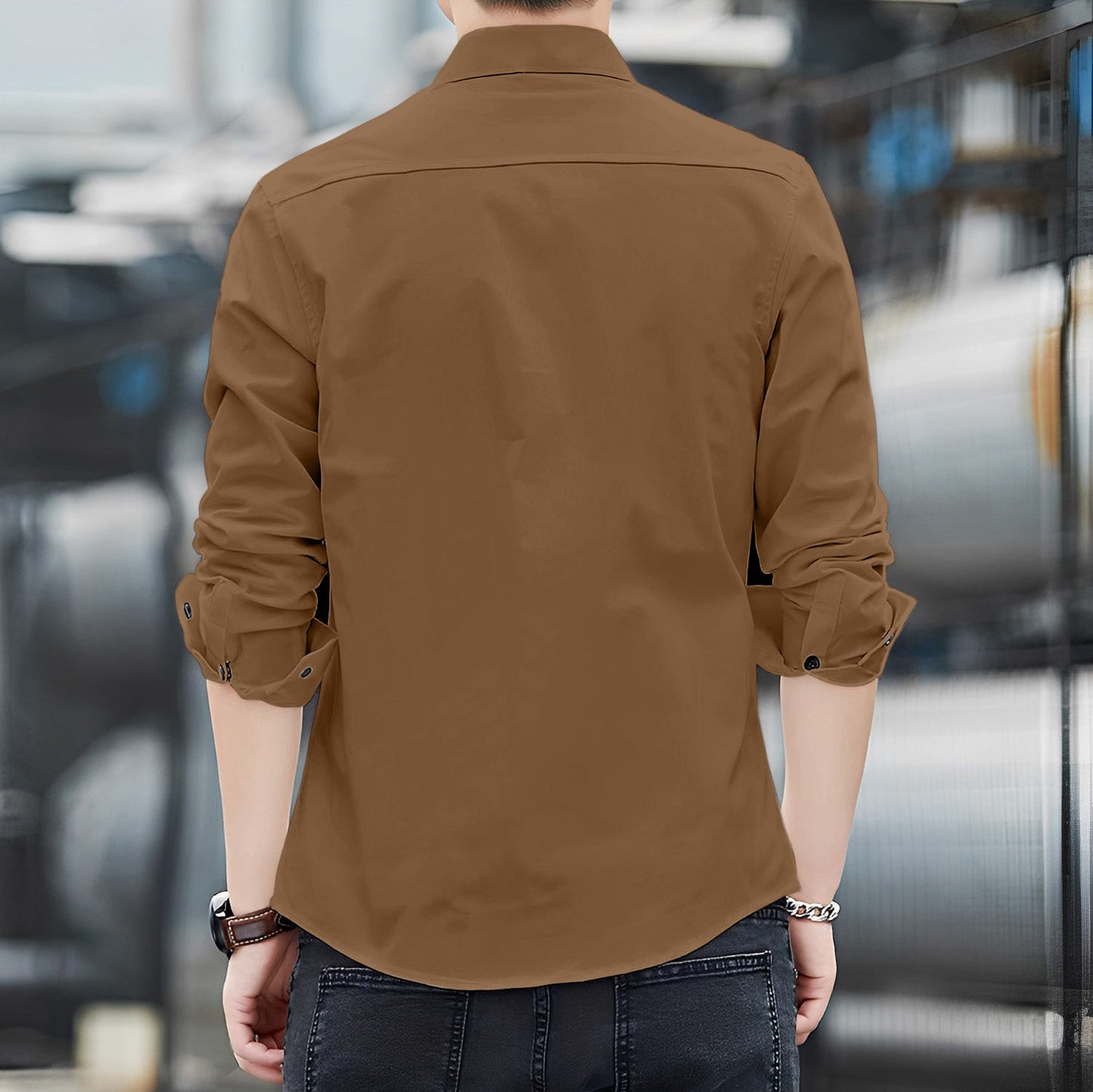 Italian Vega Premium RFD Brown Shirt