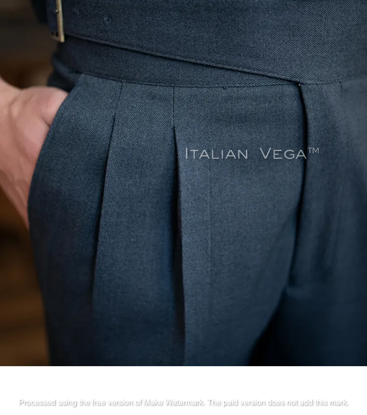 Classic Buckle Gurkha Pants by Italian Vega™