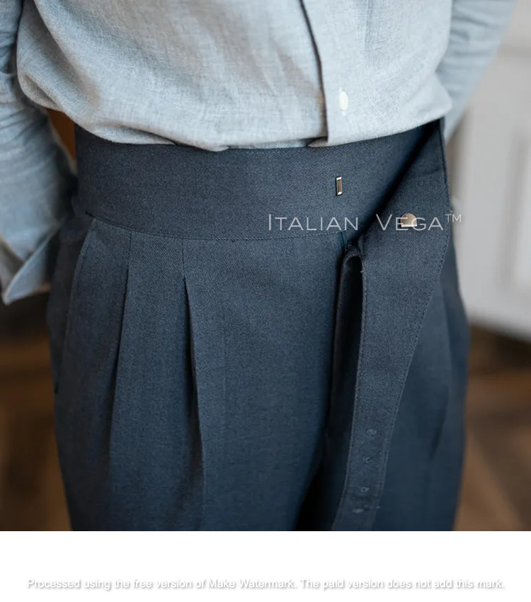 Classic Buckle Gurkha Pants by Italian Vega™