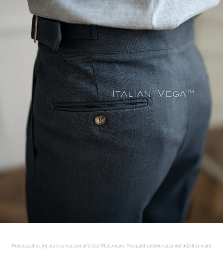 Classic Buckle Gurkha Pants by Italian Vega™