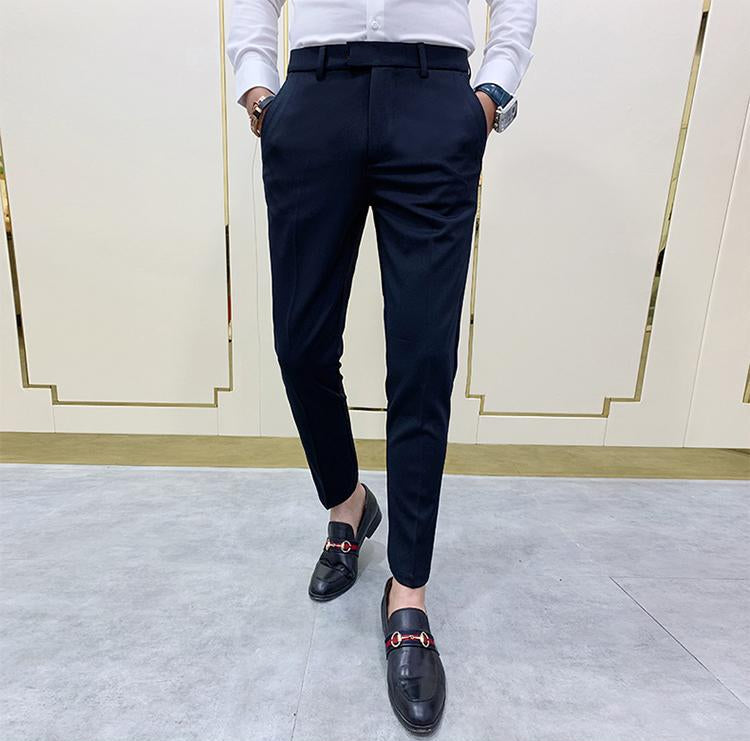 Italian Vega Royal Navy Trouser Slim Fit