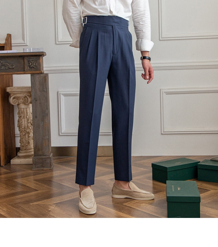 Classic Buckle Gurkha Pants by Italian Vega™