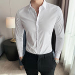 Cotton Silk Premium White Shirt by Italian Vega ®