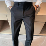 Black Italian Fabric Formal Pants