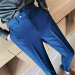 Royal Blue Italian Fabric Formal Pants