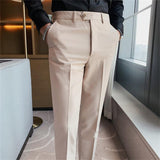 Acadia White Italian Fabric Formal Pants