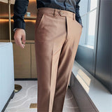 Khakhi Italian Fabric Formal Pants